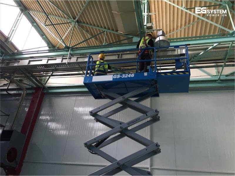 Montaż instalacji silnoprądowej - EG System