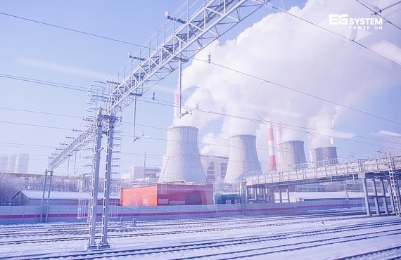 tło Moc przyłączeniowa na plac budowy - EG System