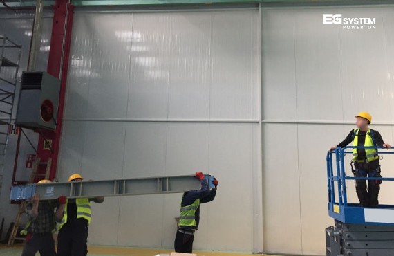 Montaż szynoprzewodów - EG System