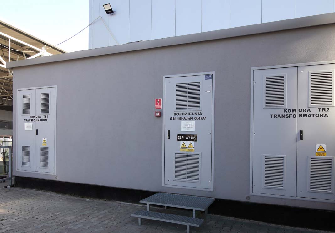 stacja transformatorowa