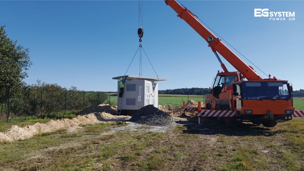 montaż stacji transformatorowej