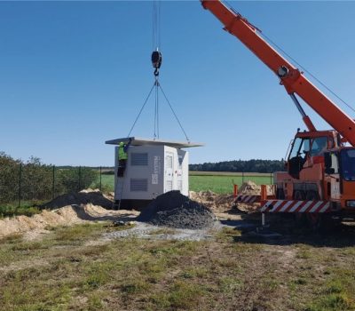 montaż stacji transformatorowej