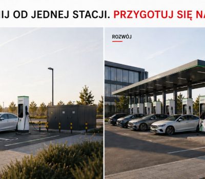 zasilanie stacji ładowanie