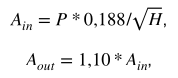 Schemat wentylacji komory transformatorowej z otworami wlotowymi i wylotowymi od EG System.